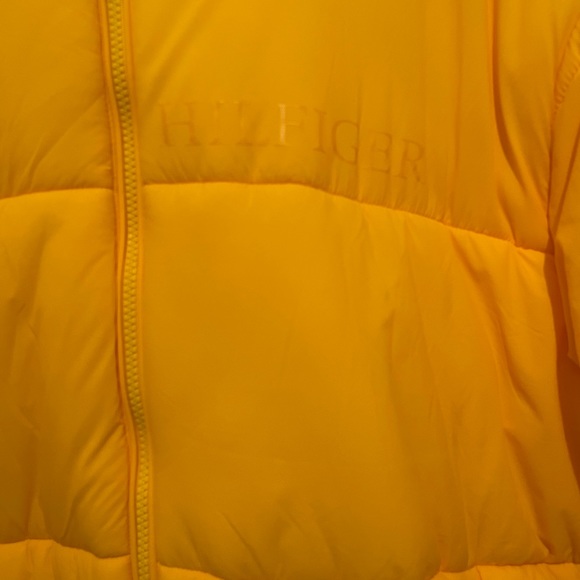 New Tommy Hilfiger MENS yellow winter jacket in amazing condition! - Picture 3 of 10